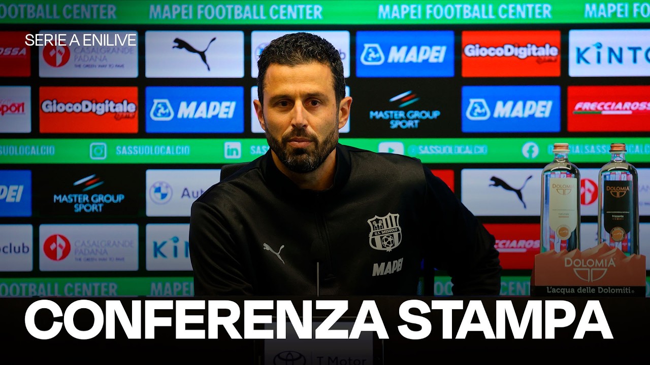 La conferenza stampa di mister Grosso prima di Juventus-Sassuolo
