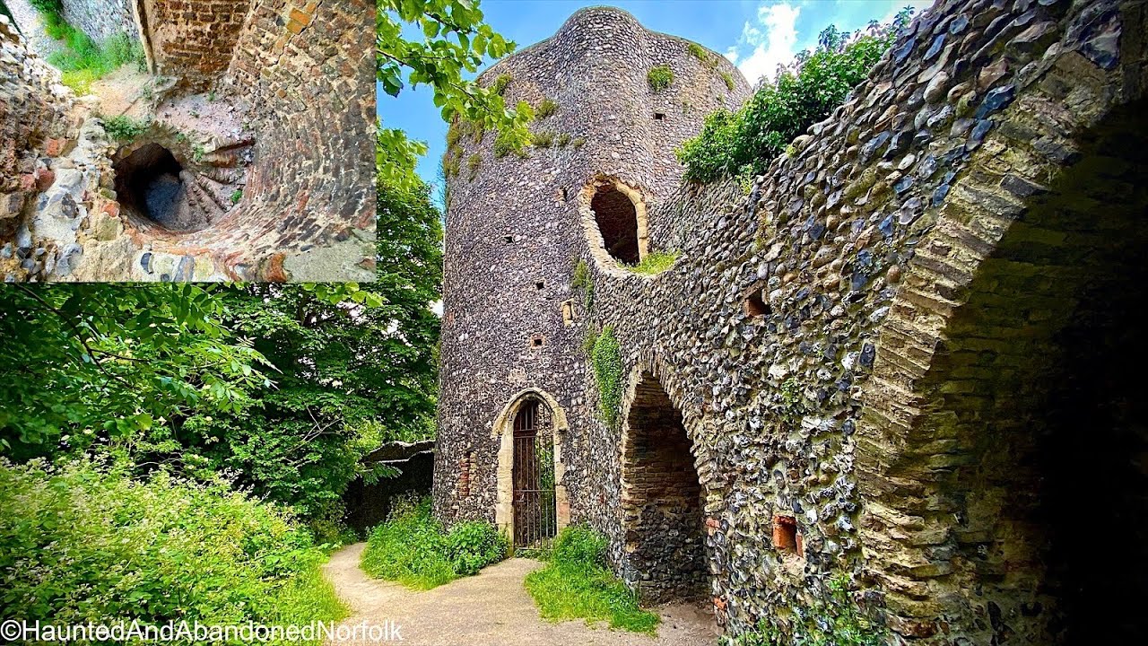 The Norwich City Walls -Unseen Sections -Inside Black Tower which Imprisoned Plague Sufferers 1600s!