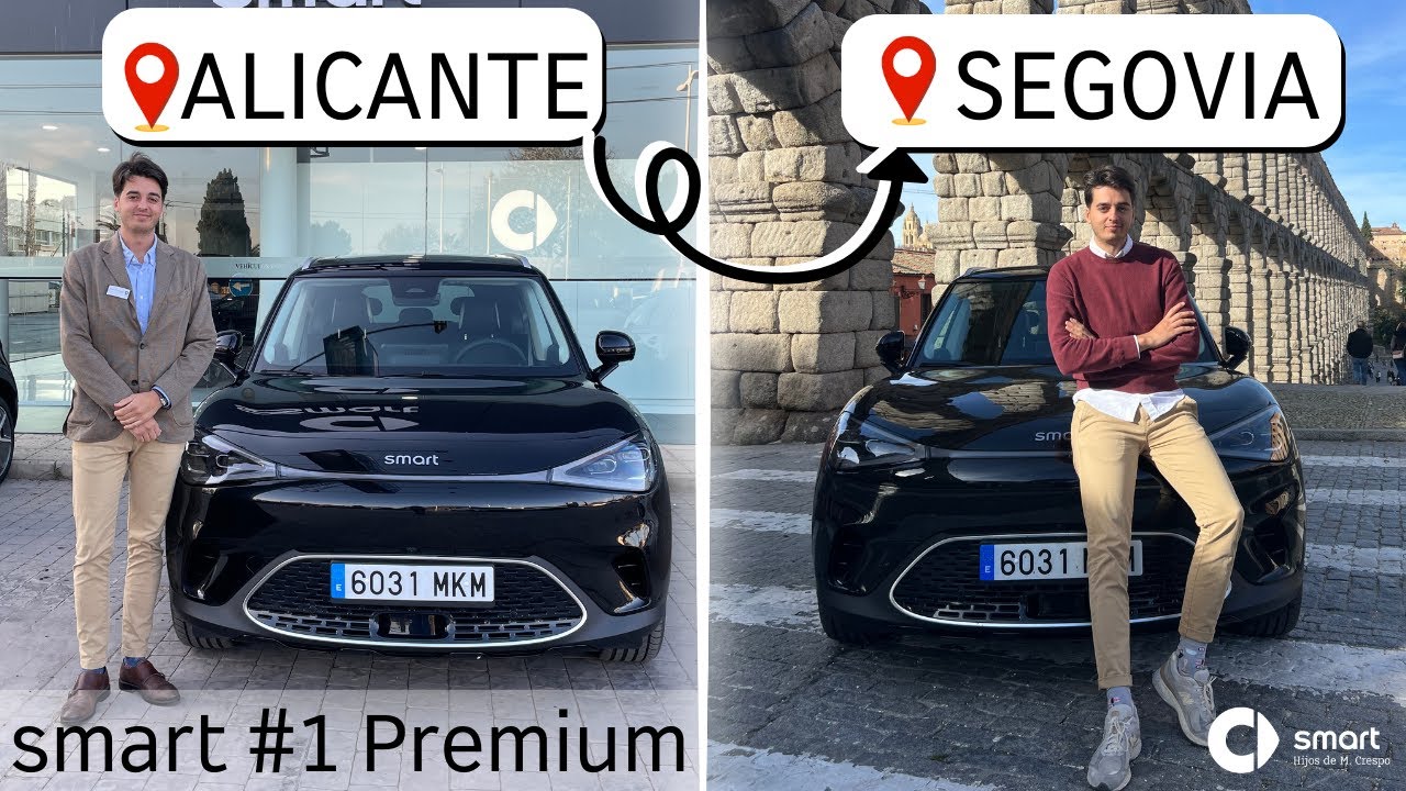 ¿Cómo es hacer un VIAJE LARGO en un smart #1? ✅ 100% eléctrico ⚡