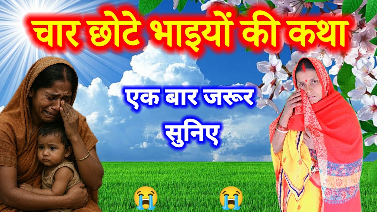 चार छोटे भाइयों की कथा | shiv charcha ki dukhbhari katha | Char Bhaiyon ki kahani | #kahani 🙏🙏