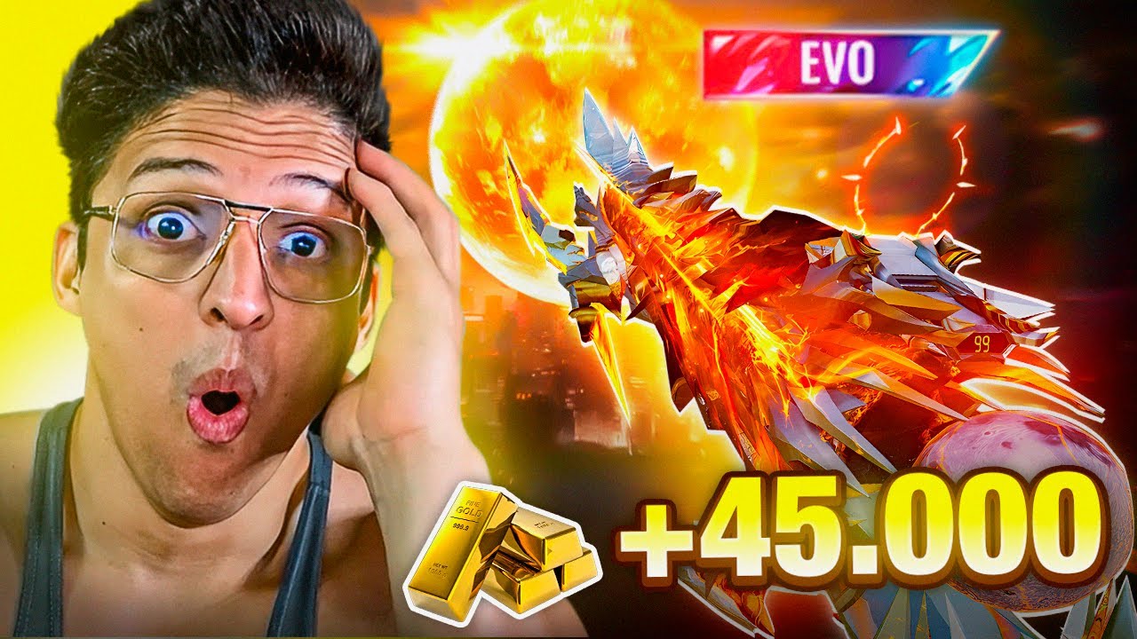 GASTÉ MAS DE 45 MIL DE ORO EN LA GALIL EVO DE LUJO 😱 II ESTO ES PAY TO WIN 🔥