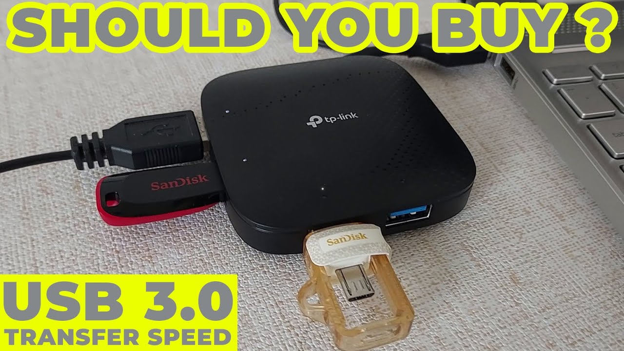 Best USB Hub? | tp link UH-400 | USB 3.0 | 4Port USB Hub | Unboxing Review & Testing |