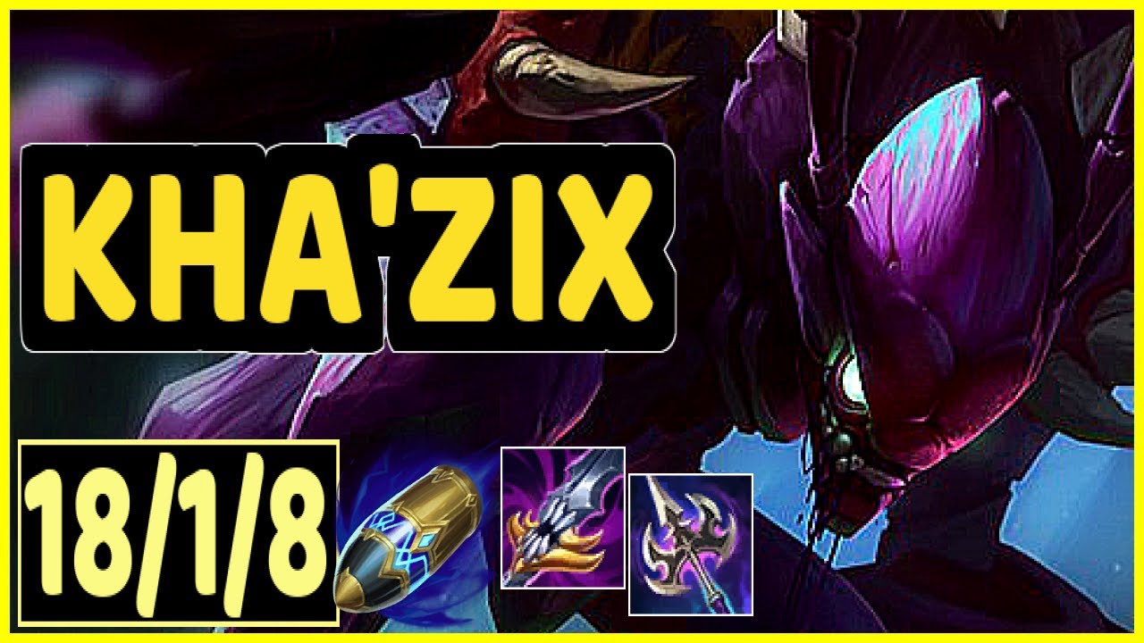 Kha'Zix vs. Malphite Jungle Gameplay