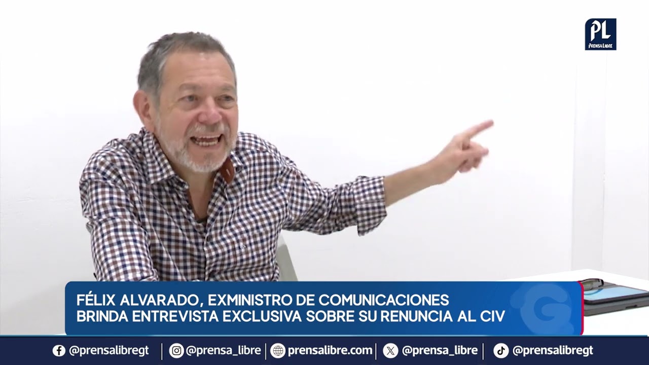 Félix Alvarado, exministro de Comunicaciones brinda entrevista exclusiva sobre su renuncia al CIV