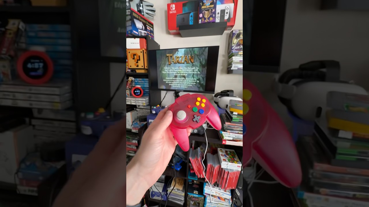 Tarzan on the Nintendo 64