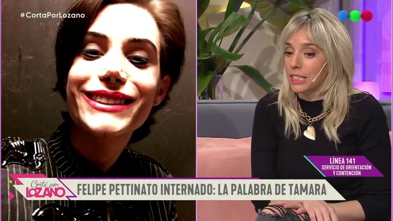 Internaron a Felipe Pettinato por adicción - Cortá por Lozano 2019