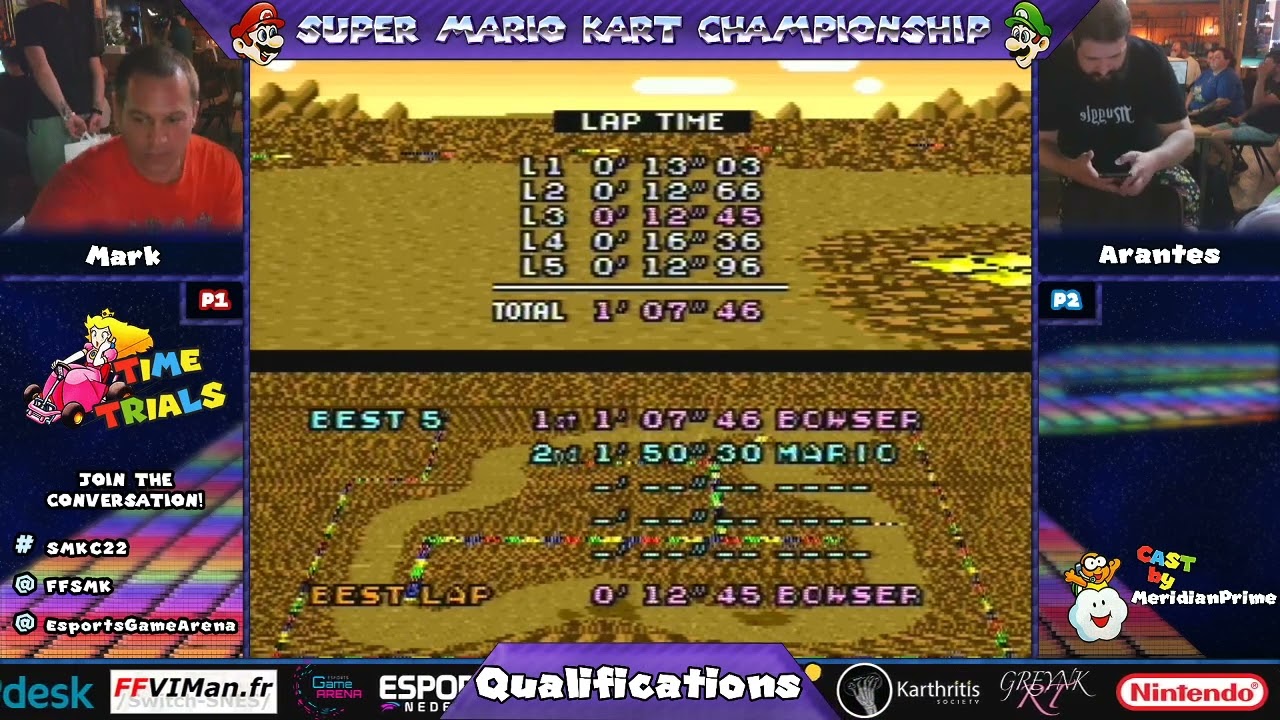 Super Mario Kart Championship 2022 - Time Trial - Group Stage - M. Duivesteijn