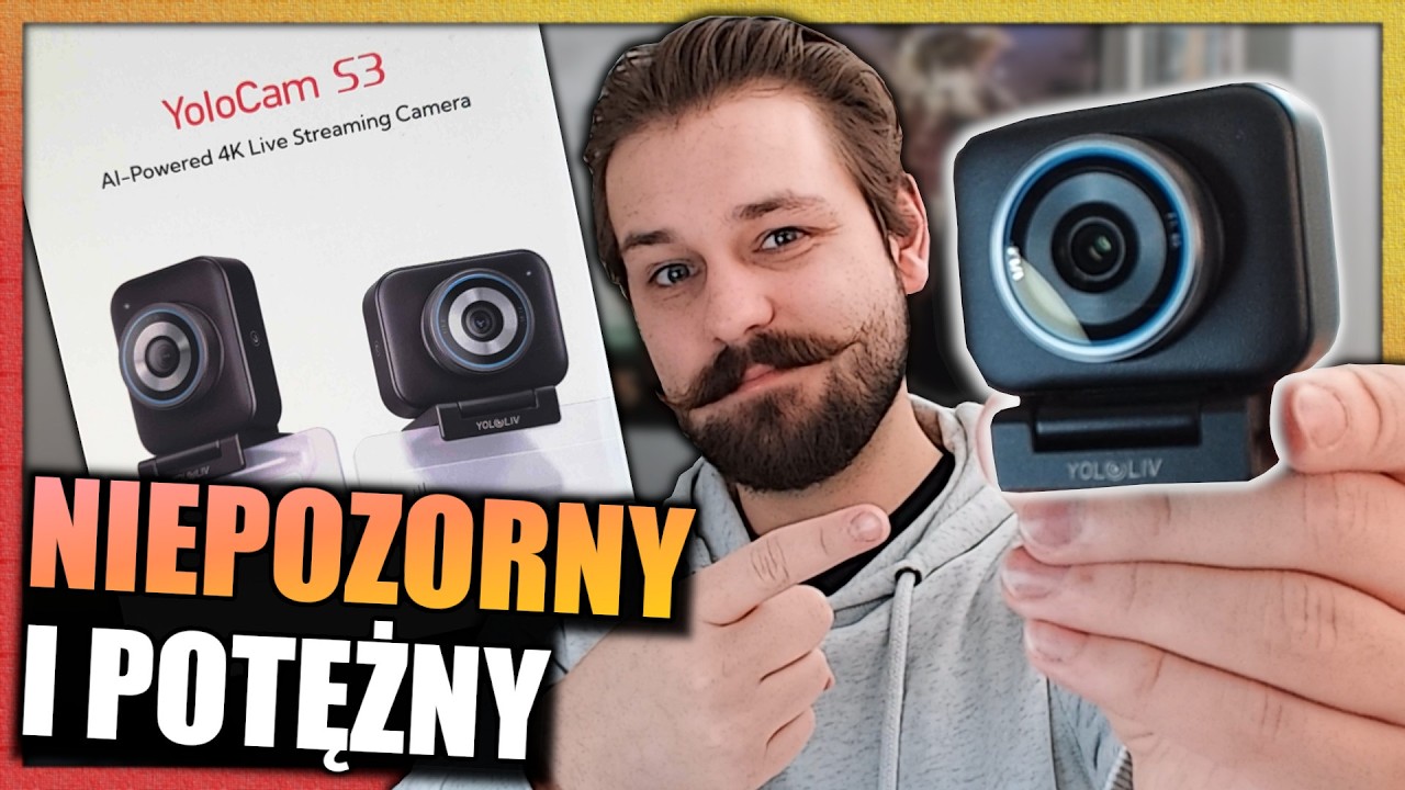 Kamera napędzana AI i marzeniami o dużym kanale | YoloCam S3 - recenzja