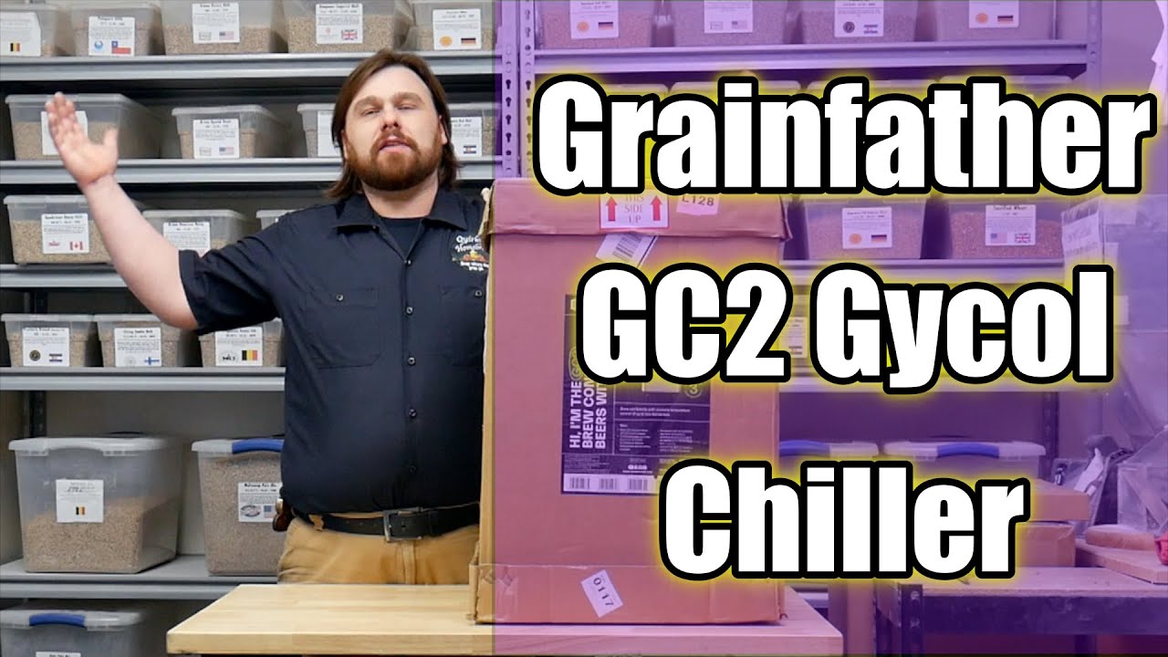 Unboxing the Brand New Grainfather GC2 Glycol Chiller! Perfect Temperature Control!