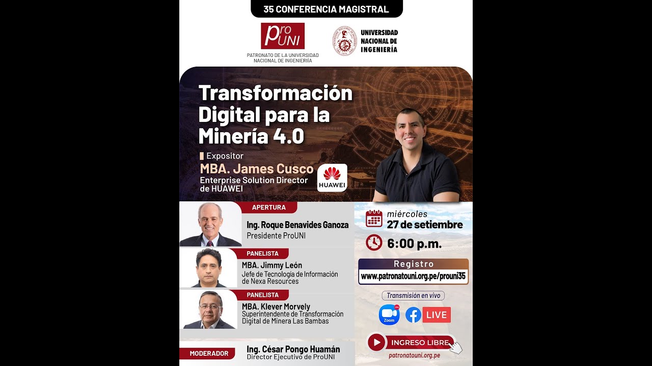 PROUNI 35 Transformación Digital para la Minería 4.0