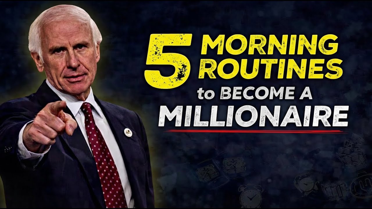 Jim Rohn&rsquo;s Success Blueprint: 5 Morning Routines Turning Ordinary People Into Millionaires