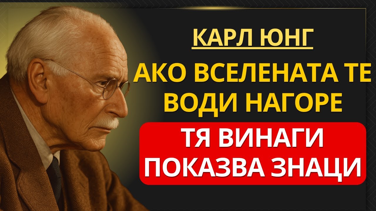 Вселената не издига всеки, но ако ти показва тези знаци, значи си избран | Карл Юнг