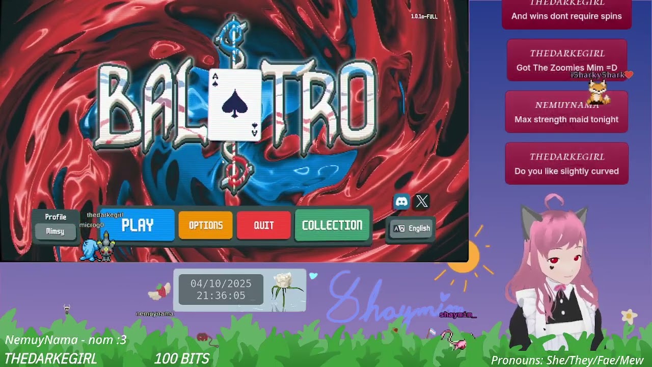 First Time Playing Balatro (And spinning the Punishment Wheel if I lose)