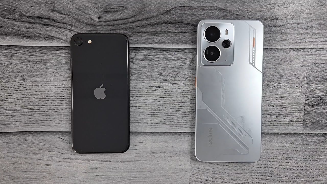 iPhone SE 2020 Vs Realme 14 5G Speed Test Comparison 