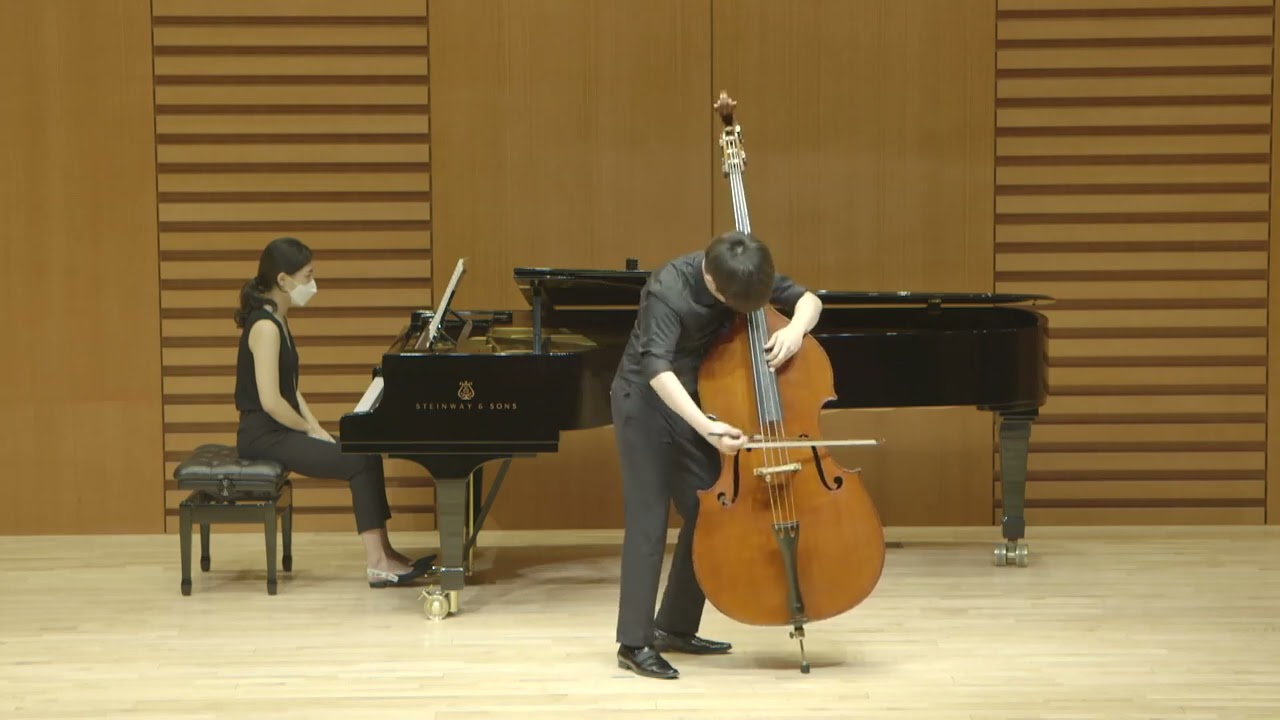 Dragonetti doublebass concerto in A major  3 mov. (siheon Ryu doublebass 유시헌)