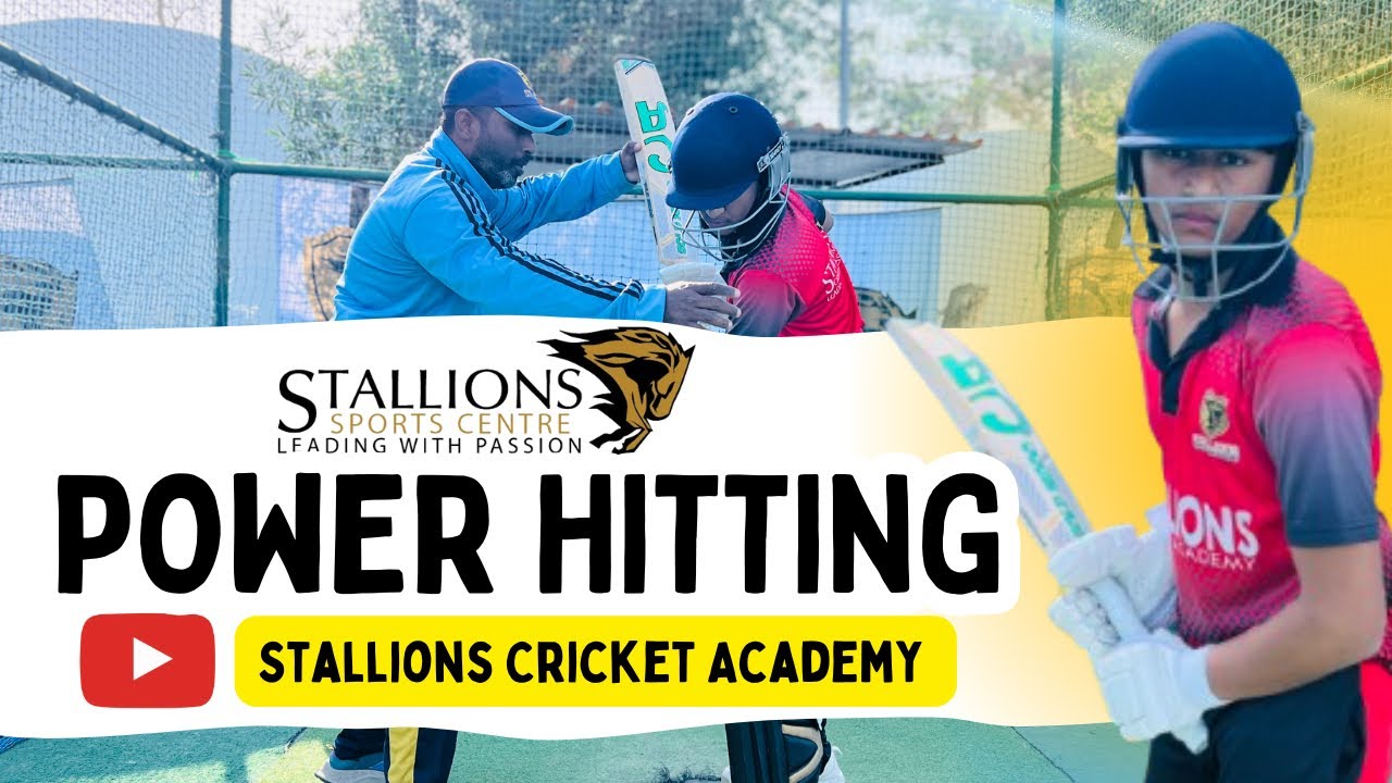 POWER HITTING - Power Hitting tutorial and drills / Cricket Batting Coaching || Stallions
