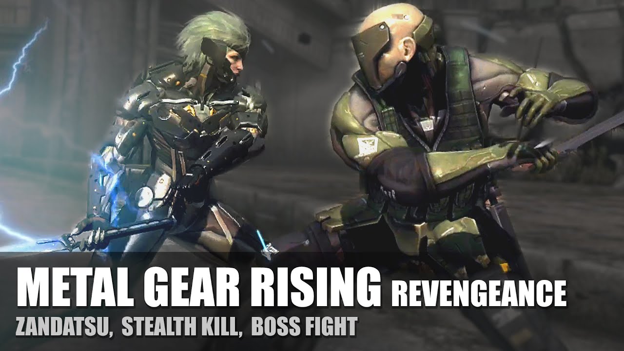 METAL GEAR RISING: REVENGEANCE - Combat Animations