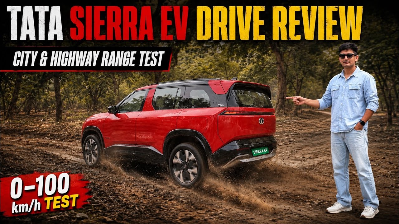 This Was Not Expected With Sierra EV❌! Driving Sierra EV in City & Highway 🔥! 