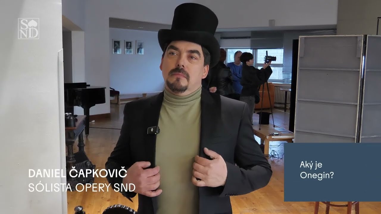 Opera SND I P. I. Čajkovskij: Eugen Onegin I Rozhovor s Danielom Čapkovičom