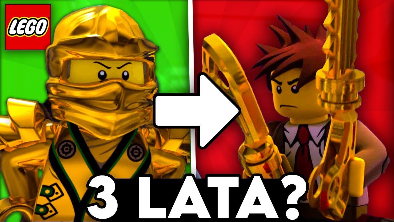 ILE CZASU MINĘŁO POMIĘDZY SEZONAMI LEGO NINJAGO...
