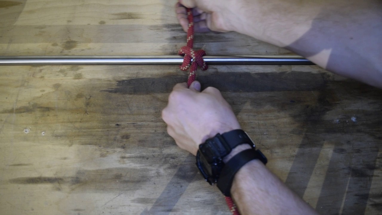 Clove hitch with safety