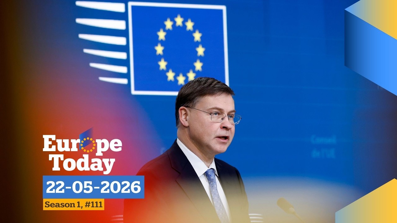 LIVE:  EU economy chief Dombrovskis rules out easing Russia sanctions | Europe Today #111