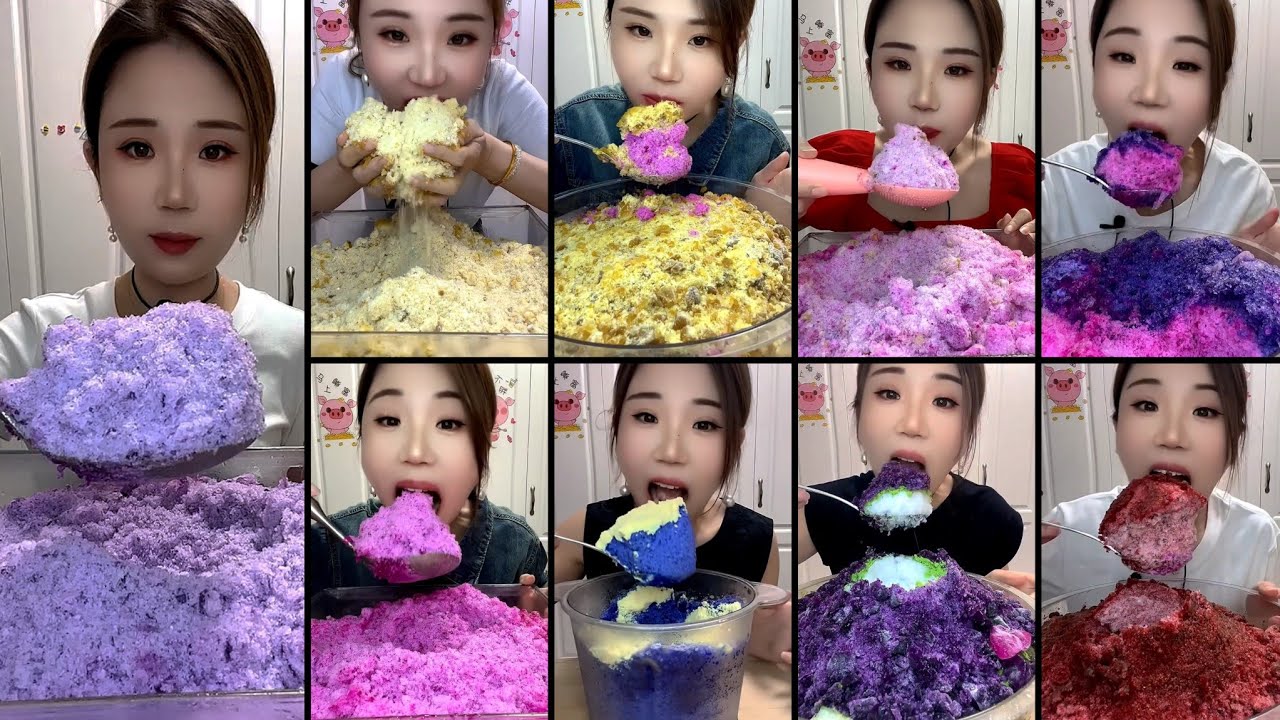 ASMR her powdery ice eating only bites part 5