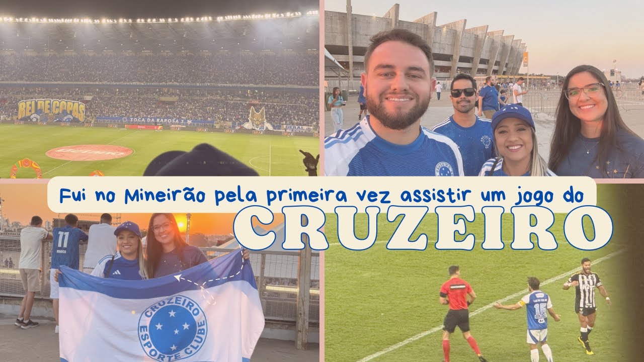 Fui assistir um jogo de futebol no estádio pela primeira vez | Cruzeiro x Atlético-MG | 11/09/25 