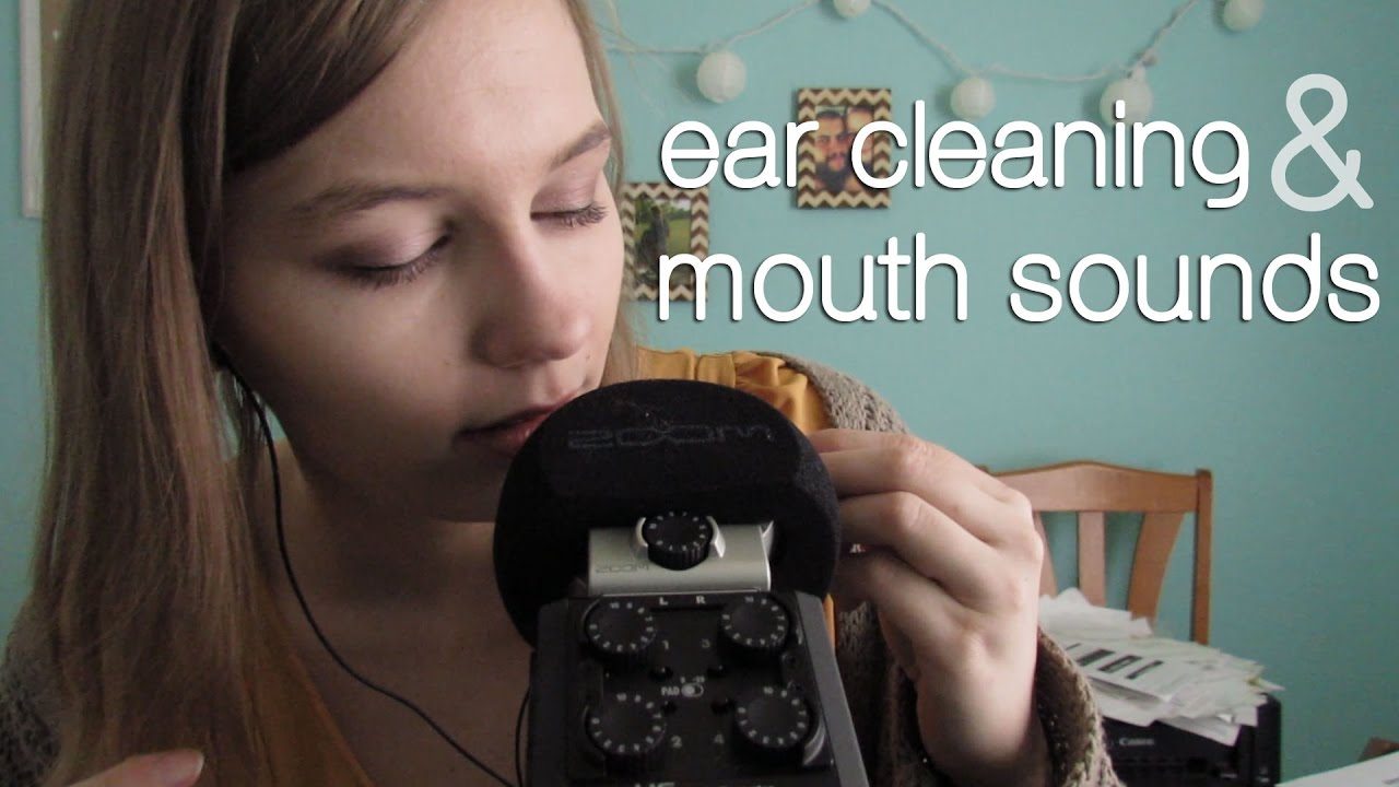 ASMR Ear Cleaning & Mouth Sounds! Intense!