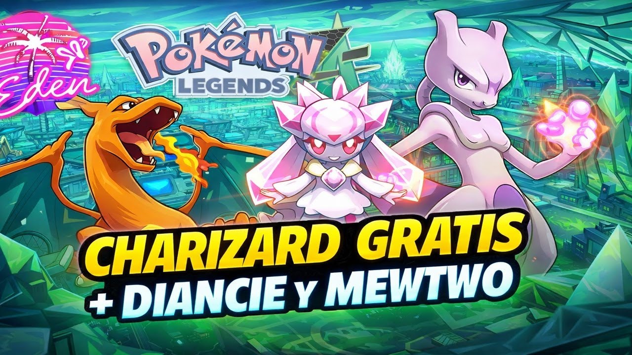 🔥 Eden Emulator Nightly + Pok&eacute;mon Legends Z-A 2.0.0 | Charizard GRATIS, Diancie y Mewtwo + PKHeX
