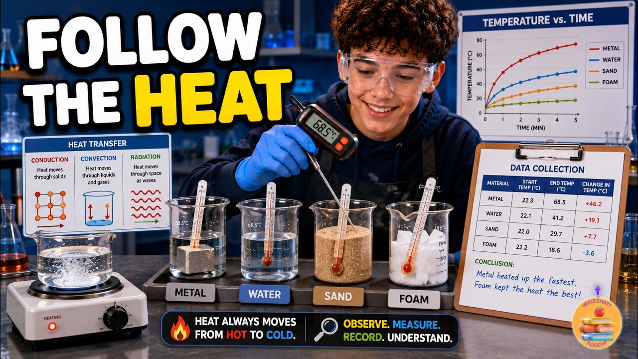 Heat Transfer Investigation | Grade 8 Science Week 11 Day 5