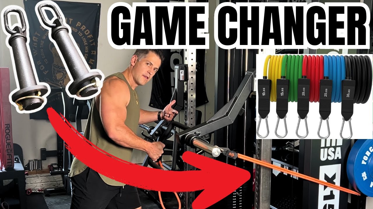 Turn Your Squat Rack into a Resistance Band Machine