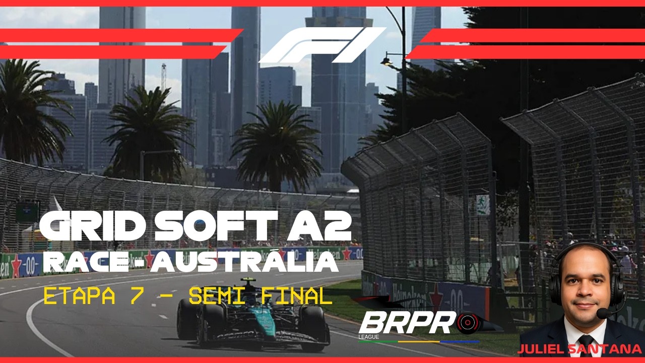 F1 2026/ CATEGORIA SOFT A2/ LIGA BRPRO/GP DA AUSTRALIA/ SEMIFINAL/ ET:7/8/ NARRAÇÃO: JULIEL SANTANA