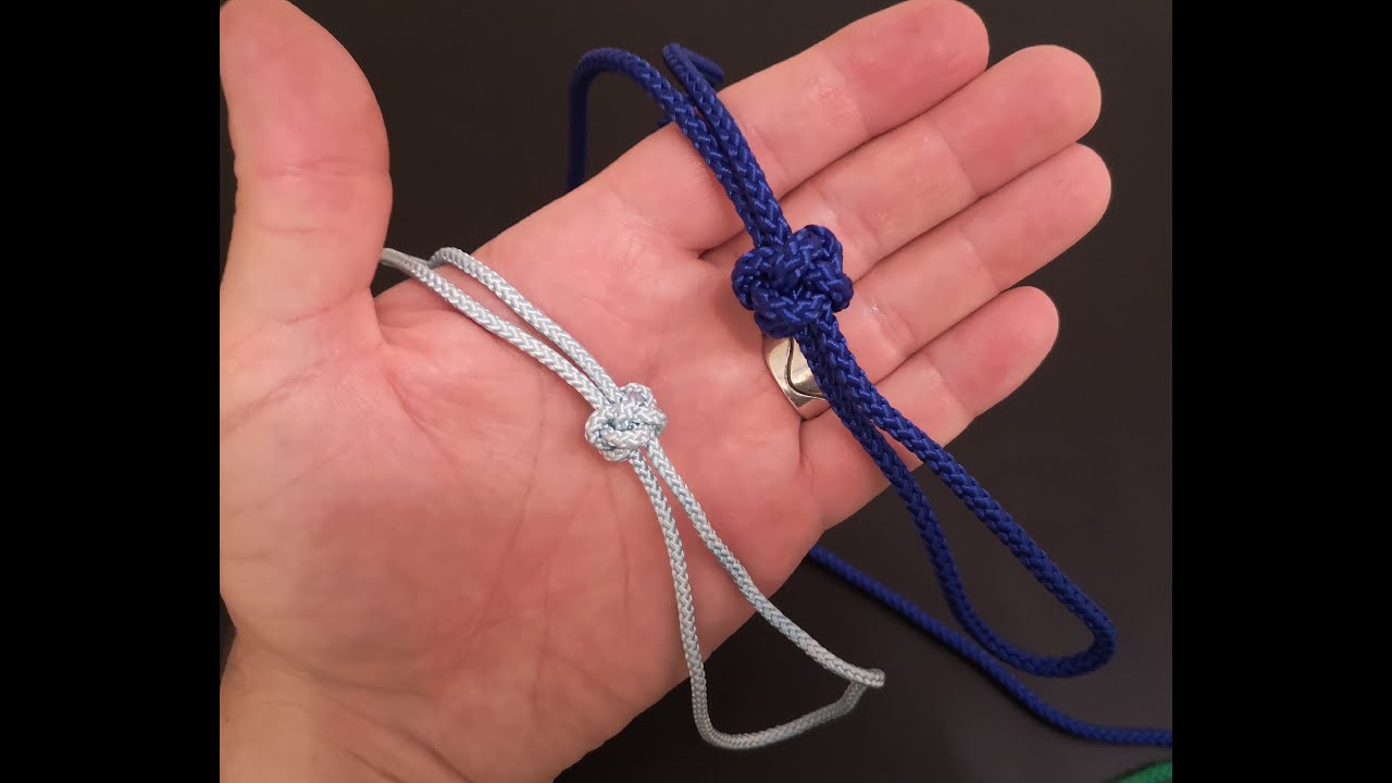 Single Strand Diamond knot