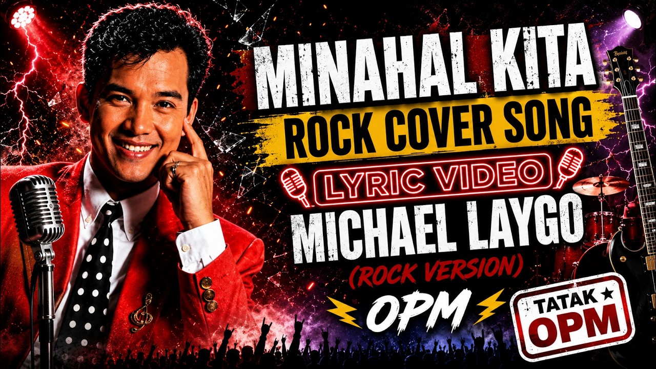 Minahal Kita (Rock Version) - Cover Song LYRIC VIDEO | Ultimate OPM Rock Remix Soundtrack