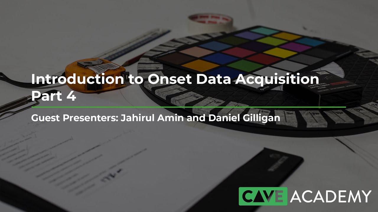 Introduction to Onset Data Acquisition Part 4 with Jahirul Amin and Daniel Gilligan
