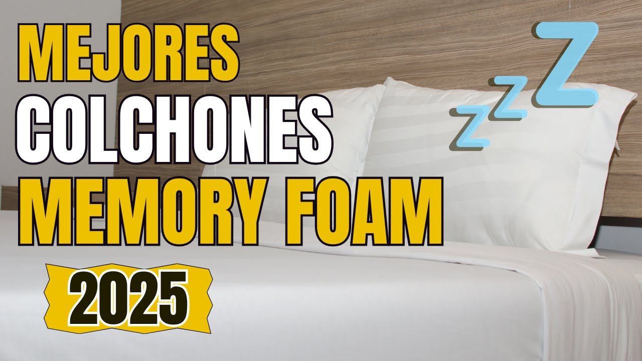 Mejores Colchones Memory Foam México en 2025 //  🛏 De Espuma Viscoelástica (En Caja)