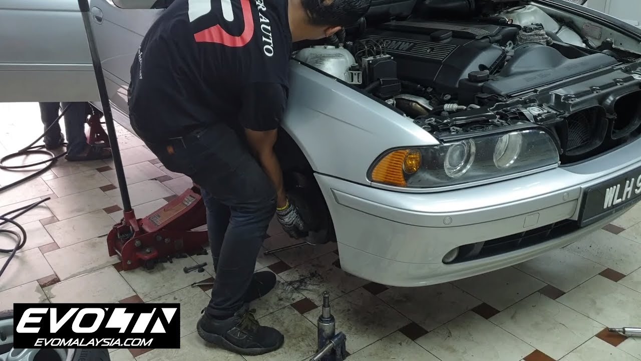 Refurbished the suspension of my BMW E39 | EvoMalaysia.com