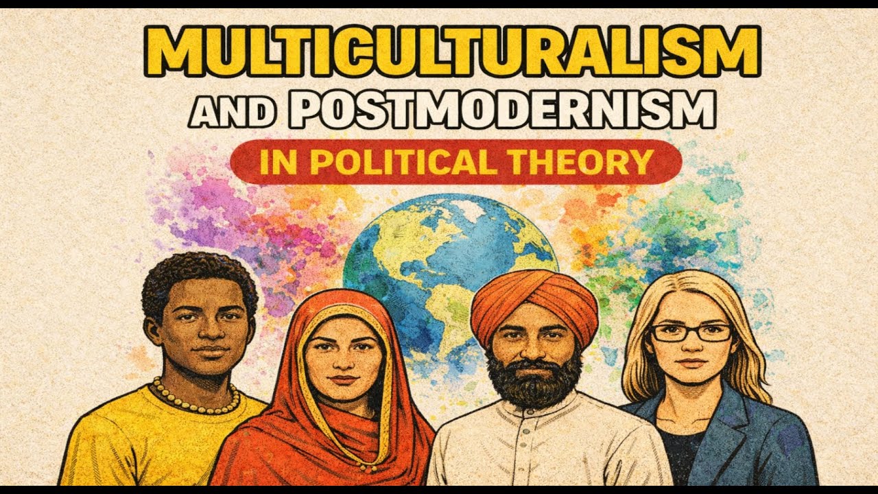 🌍 Multiculturalism and Postmodernism | Political Science | UGC NET | NET JRF | UPSC | MA | BA