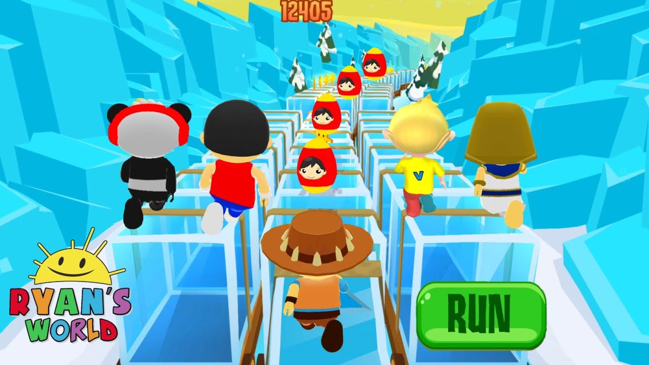 Tag with Ryan Kaji Combo Panda vs USA Ryan vs western Australia Ryan vs Vlad and Niki Run Gameplay