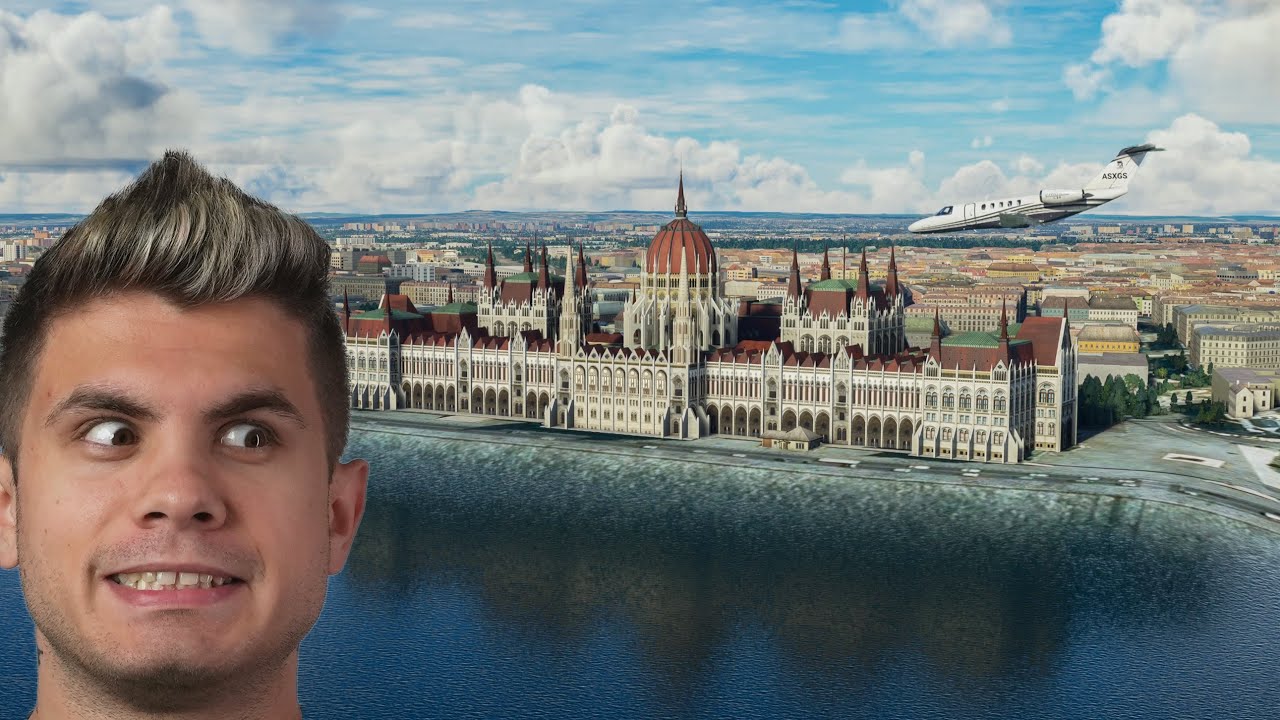 Magyarország a FLIGHT SIMULÁTORBAN! 🇭🇺