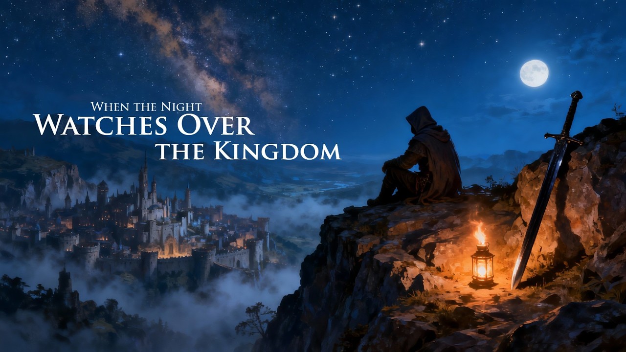 When the Night Watches Over the Kingdom | Calm Fantasy Ambience