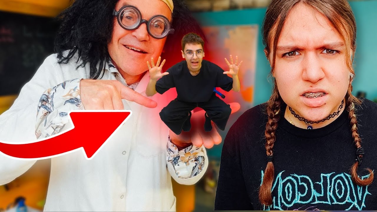 LE PROF DEVIENT FOU ! IL FAUT S'ENFUIR DE LA CLASSE ! - PINK LILY