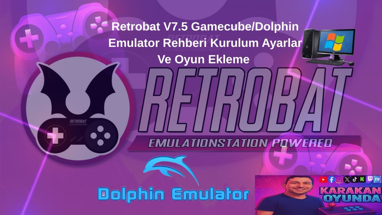 Retrobat Gamecube/Dolphin Emulator Kurulum Ayarlar Ve Oyun Ekleme  #retrobat #gamecube #emulator