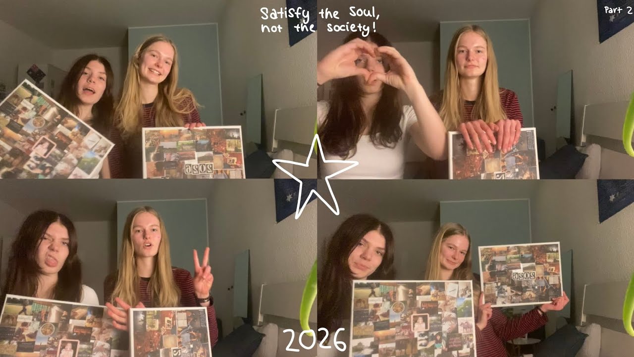 It‘s not Too Late to do Your Visionboard 2026! Part 2