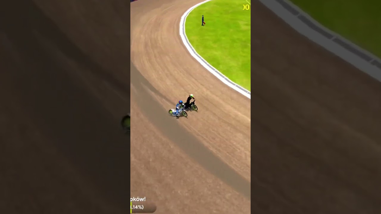 Genialny bieg na żużlowym turnieju w SC25! #żużel #gryżużlowe #speedwaygp #speedwaychallenge2025
