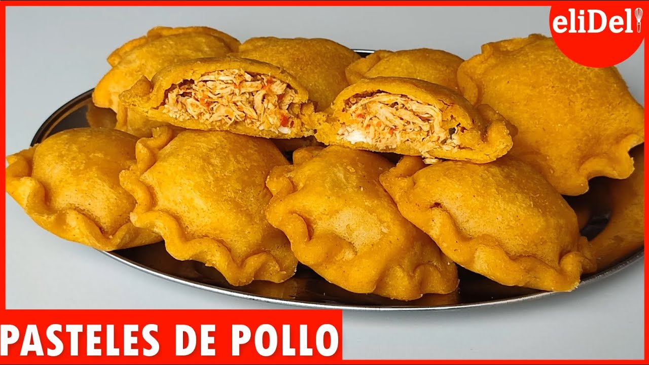 Cómo hacer PASTELES DE POLLO COLOMBIANOS | eliDeli