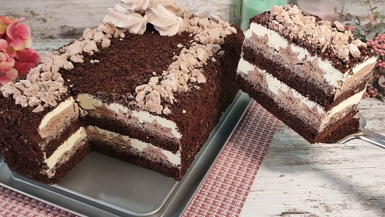 Знаменитый нереально вкусный Бюджетный торт ЩЕЛКУНЧИК! С шоколадным безе!