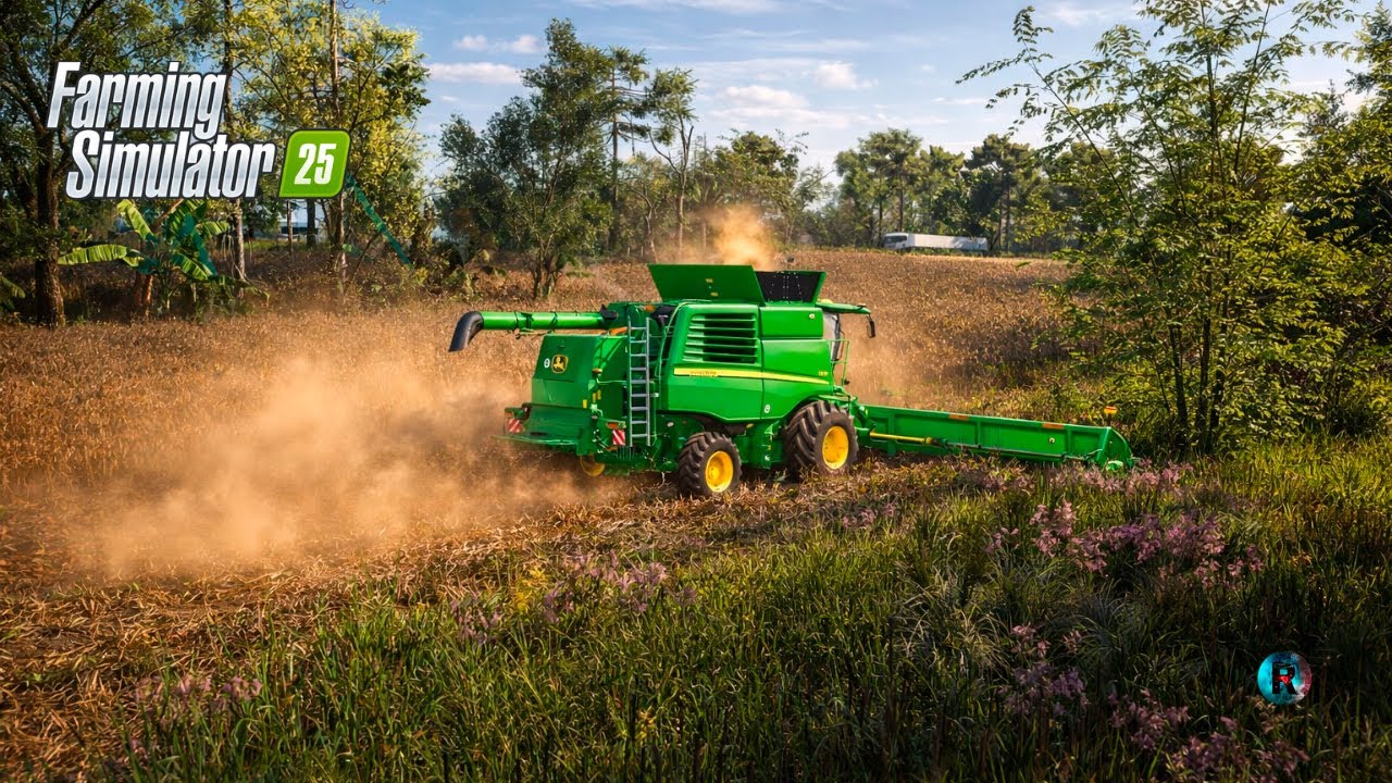T670 Trabalhando Forte no Milho | FS25