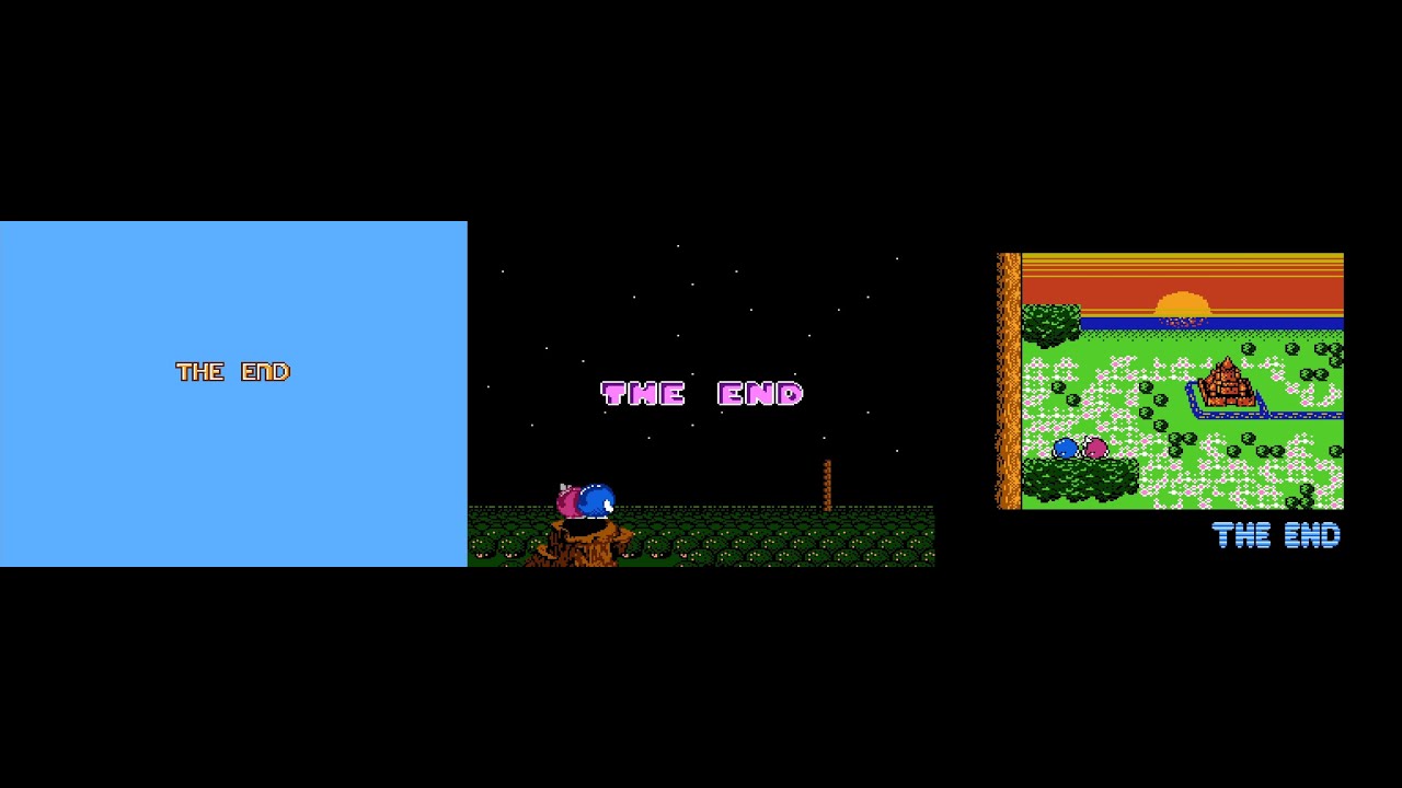 Adventures of Lolo 1-3 - All Cutscenes and Endings